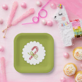 Christmas Candy Cane Bord (Feest)