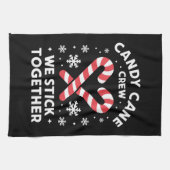 Christmas Candy Cane Heart We blijven bij elkaar Theedoek (Horizontaal)