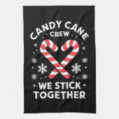 Christmas Candy Cane Heart We blijven bij elkaar Theedoek (Verticaal)