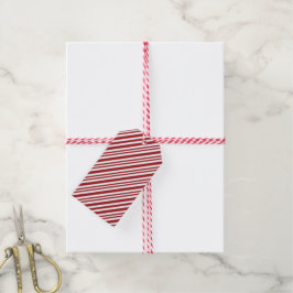 Christmas Candy Cane Stripes Cadeaulabel