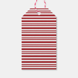 Christmas Candy Cane Stripes Cadeaulabel