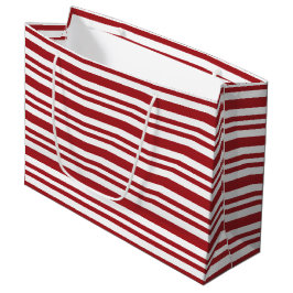 Christmas Candy Cane Stripes Groot Cadeauzakje