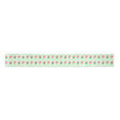 Christmas Candy Cane Swirls Pattern Lint (Voorkant)