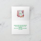 CHRISTMAS CANDY GRANDDAUGHTER CARTE (Intérieur)