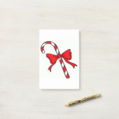 CHRISTMAS CANDYCANE POST-IT® NOTES (Op bureau)