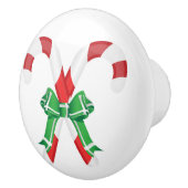 CHRISTMAS CANDYCANES KERAMISCHE KNOP (Rechts)