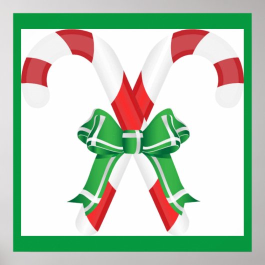 CHRISTMAS CANDYCANES POSTER (Voorkant)
