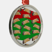 Christmas Cannoli Metalen Ornament (Rechts)