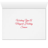 Christmas Card (Intérieur Horizontal (Bas))