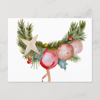 Christmas Card Best Wishes Christmas Ornatments Fe Briefkaart