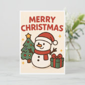 Christmas card feestdagenkaart (Staand voorkant)