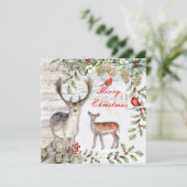 Christmas card feestdagenkaart (Staand voorkant)