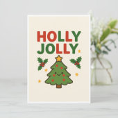 Christmas card feestdagenkaart (Staand voorkant)