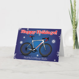 Christmas Card for Cyclists Feestdagen Kaart