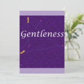Christmas card -Gentleness Feestdagenkaart (Staand voorkant)