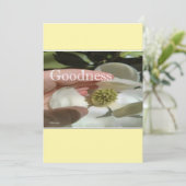 christmas card --Goodness Feestdagenkaart (Staand voorkant)