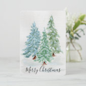 Christmas Card Kaart (Staand voorkant)