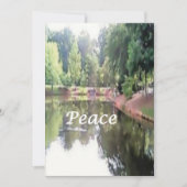 Christmas Card--Peace Feestdagenkaart (Voorkant)
