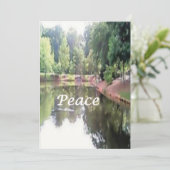 Christmas Card--Peace Feestdagenkaart (Staand voorkant)