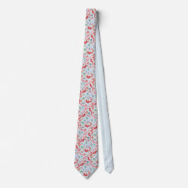 Christmas Cardinals Midcentury Modern Neck Tie Stropdas