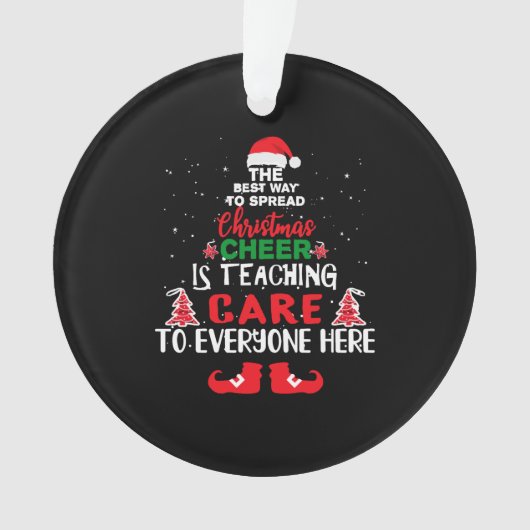 Christmas Care Teachers , Funny Care Teachers (devant)