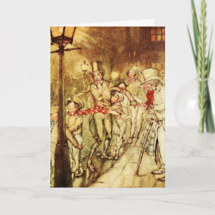 CHRISTMAS CAROL CHRISTMAS CARD NOTITIEKAARTJE