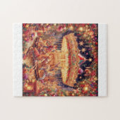 'Christmas Carousel Joy Puzzle, 11" x 14", 252 stu Legpuzzel (Horizontaal)