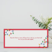 Christmas Cash Money Cadeaubon Voucher (Staand voorkant)