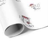 Christmas Cat Cadeaupapier (Rol Hoek)