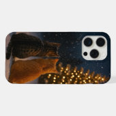 Christmas Cat Couple iPhone Case 15 Pro Max (Verso Horizontal)