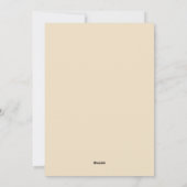 Christmas Cat in Stocking Feestdagenkaart (Achterkant)