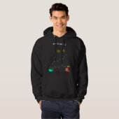 Christmas Cat Kitten Gag Hoodie (Voorkant volledig)