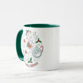 Christmas Cat Mug Gift for Cat Lovers (Devant gauche)