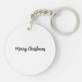 Christmas Cat Sleutelhanger (Achterkant)