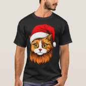 Christmas cat T-Shirt (Devant)