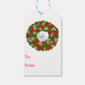 Christmas Cat Tree Gift Labels Cadeaulabel (Voorkant)