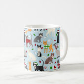 Christmas Cats Coffee Mug (Devant droit)