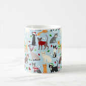 Christmas Cats Coffee Mug (Centre)