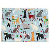 Christmas Cats Grand sac cadeau (Dos)