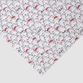 Christmas Cats Pattern Tissuepapier (Detail)