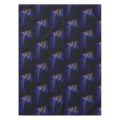 Christmas Celebration Colorful Tree Navy Blue Tafelkleed (Voorkant)