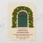 Christmas Celebration Invitation (Devant / Derrière)