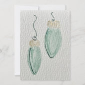 Christmas Celebration Invitation Kaart (Achterkant)