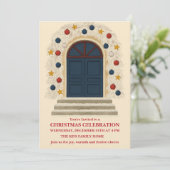 Christmas Celebration Kaart (Staand voorkant)