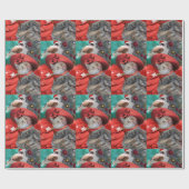 CHRISTMAS CELEBRATIONS OF PRINCESS TATUS CAT CADEAUPAPIER (Vlak)