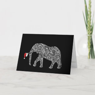 Christmas Chaos Collectie: Olifant Bedankkaart
