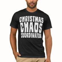 Christmas Chaos Coordinator Custom Name & Number