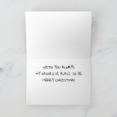 CHRISTMAS/CHAQUE JOUR EN CÔTÉ AVEC VOTRE CARTE (Intérieur)