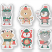 Christmas character sticker collection (Voorkant)