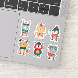 Christmas character sticker collection